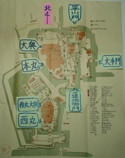 江戸城の古地図